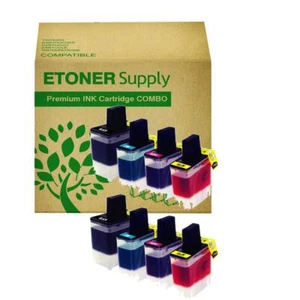8pack LC41 ink set fits  MFC-210C MFC-420CN DCP-110C Printer USA SELLER! - Picture 1 of 3