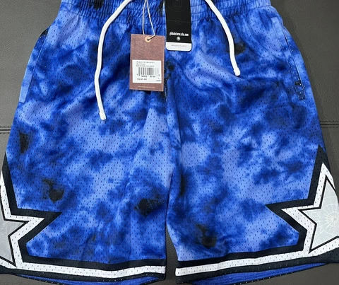 New Mitchell & Ness NBA Orlando Magic 93’ SZ M Galaxy Blue Swingman Shorts Mens Cover