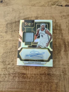 2023-24 Select FOTL Autographed Materials #AM-DRS Day'Ron Sharpe /199 - Picture 1 of 3