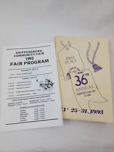 36ª Feria Anual de Shippensburg Programa Oficial Libro Publicidad De Colección 1993 - Imagen 1 de 8