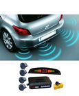 RED Parking Sensor KIT Car Auto Reverse Backup Rear Radar LED Alert System #WB16