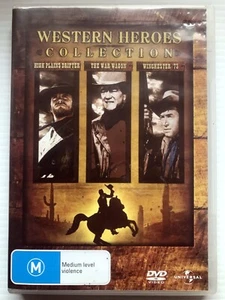 High Plains Drifter / The War Wagon / Winchester '73 (3-Disc DVD, 2009) PAL R4 - Picture 1 of 1