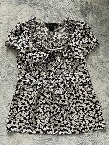 Marc Jacobs Women’s Top Size 2 Flower Print - Picture 1 of 4