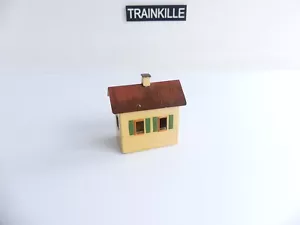 AVANT GUERRE MARKLIN HO 458 EM MAISON GARDE BARRIES POUR PASSAGE A NIVEAU - Foto 1 di 5