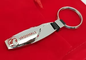 Vauxhall (Opel) Auto Logo Träne Metall Schlüsselanhänger Schlüsselanhängsel mit Geschenketui - S3 - Bild 1 von 7