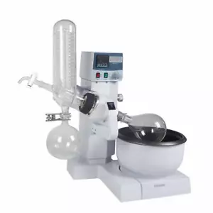 Apparecchiatura di distillazione vaporatore rotante automatico 2 L display digitale - Foto 1 di 8