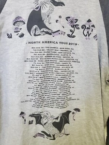 BORIS Love & Evol 2019 North America Tour Baseball T-Shirt Women's Size M - Picture 1 of 10