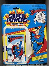 1984 Super Powers Super Puissants Superman CARD ULTRA RARE 