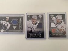 3 Panini Titanium Hockey Jersey Cards . 2 From 2013-14 Season With RC & 1 2012
