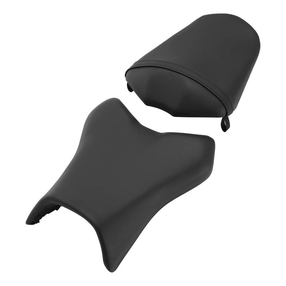 Driver & Passenger Seat Fit For Yamaha FZ1 Fazer FZ1-S Fazer 2006-2015 14 Black - Image 1 of 4