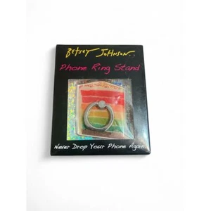 Betsey Johnson Rainbow Cake Phone Ring Stand Grip Holder Never Drop - Picture 1 of 2