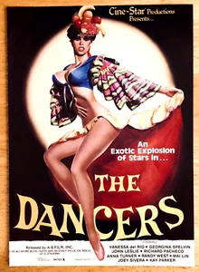 THE DANCERS (X FILM)—VANESSA DEL RIO/GEORGINA SPELVIN/MAI LIN—1981 PRINT AD - Picture 1 of 1