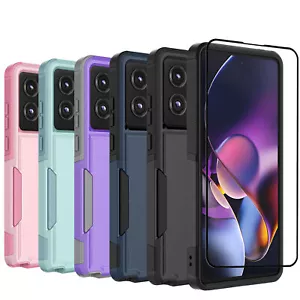 Für Motorola Moto G Stylus 5G 2024 2023 Hülle Handy Cover Stoßfest + Displayglas - Bild 1 von 60