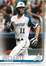Ender Inciarte 2019 Topps Series 2 Baseball MLB Base Card #385 Atlanta Braves