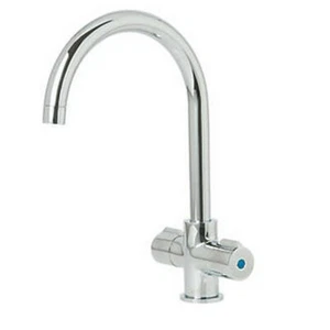 WAIN DUAL-LEVER MONO MIXER KITCHEN TAP CHROME - Picture 1 of 3
