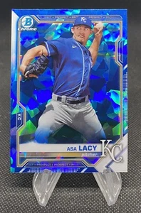 Asa Lacy 2021 Bowman Chrome Sapphire #BCP-194 Kansas City Royals Prospect - Picture 1 of 1