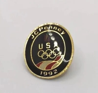 Vintage USA PIN JC PENNEY 1992 Barcelona Olympic Games Collect Enamel Olympics - Image 1 of 4