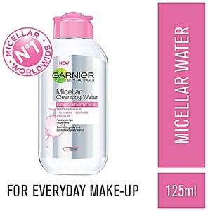 Garnier Skin Naturals Micellar Cleansing Water Removes Make Up Cleanses 125ml.