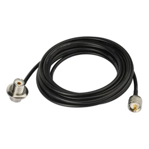 PL259 to SO239 Antenna Adapter Cable For Ham Radio Two Way Radio Amateur Radio  - Picture 1 of 4