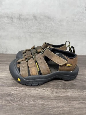 Sandalias KEEN Niños Talla 9C Niño Marrón Negro Aire Libre Caminar Foto 1 de 4