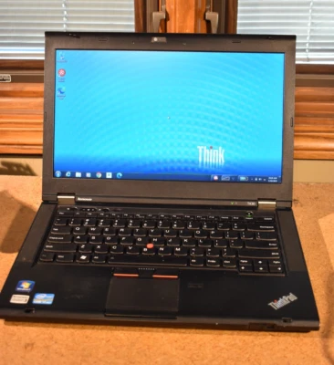 Lenovo ThinkPad T430 Core i7-3520 2.9GHz 8GB RAM 1TB SSD Windows 7 Pro Webcam - Image 1 of 4