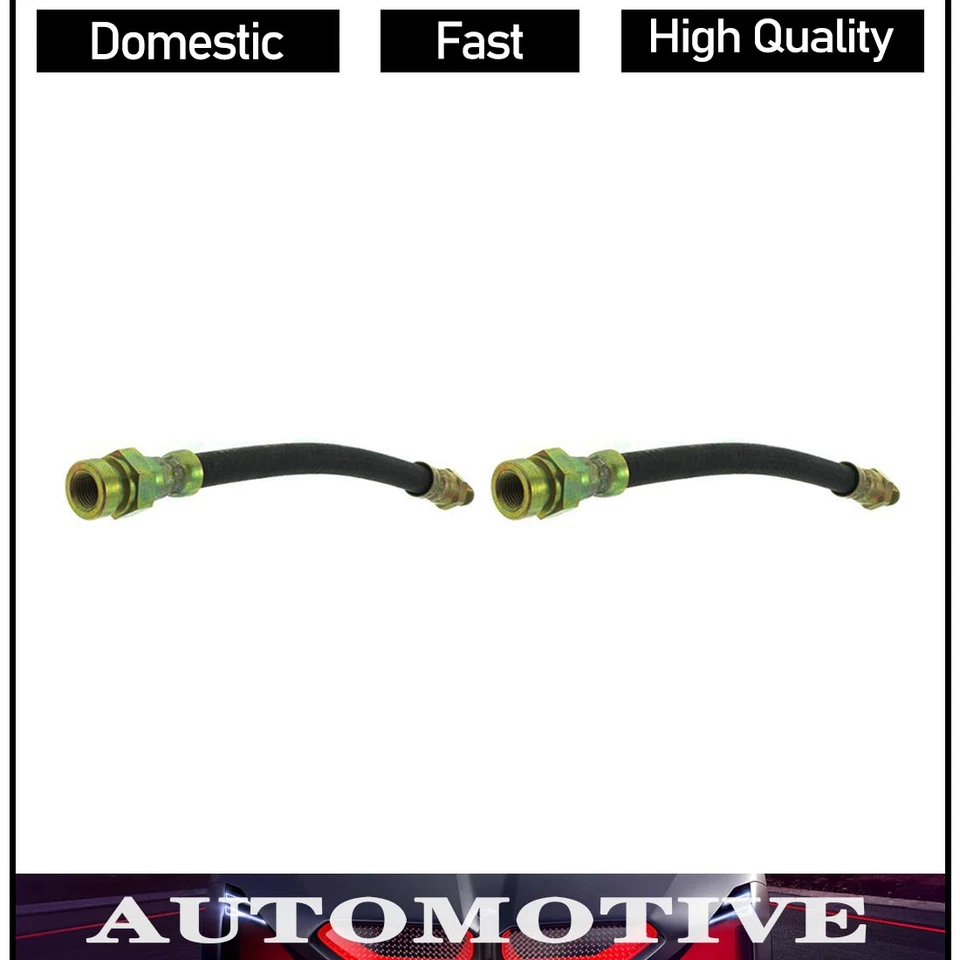 Juego de 2 mangueras hidráulicas de freno superior delanteras para Dodge Ram 50 1987-1989 Foto 1 de 2