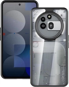 Clear Case for Nothing Phone (3a) Pro, Hard PC Back & Soft TPU Bumper [Not - Picture 1 of 6