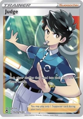 Pokémon TCG Judge SWSH12: Silver Tempest Trainer Gallery TG25/TG30 Holo Ultra... - Image 1 of 3