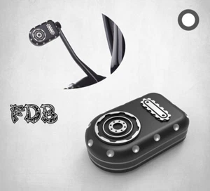 Fit H-D SPORTSTER Smashing Gear Contrast Cut Shifter Peg - Foto 1 di 8