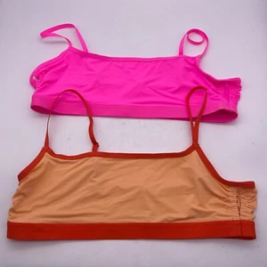 Lot of 2 Aerie Smoothez Women’s Large Bralette Bra Wireless No Padding T22 - Picture 1 of 6