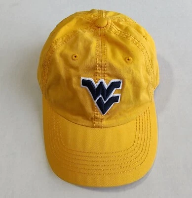 Gorra West Virginia Mountaineers Strapback Amarillo TOW Sarga No Estructurada Papá Gorra Foto 1 de 4