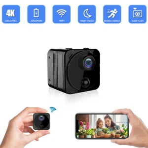 4K Mini Camera Wireless HD Small Camera WiFi Surveillance Camera - Picture 1 of 17