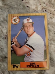 1987 Topps CAL RIPKEN Jr. Baltimore Orioles Baseball Card #784 - Picture 1 of 2