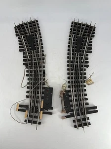 Ross Custom #072 O Gauge Lot of (2) Switch Track Left/Right Fair Condition - Picture 1 of 14
