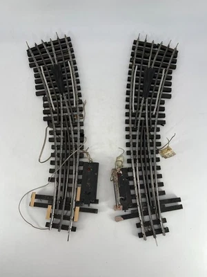 Ross Custom #072 O Gauge Lot of (2) Switch Track Left/Right Fair Condition - Image 1 of 4