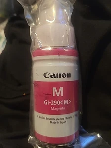 Canon M GI-290 M Bottle Ink Original OEM Magenta SEALED for Canon PIXMA - Picture 1 of 2