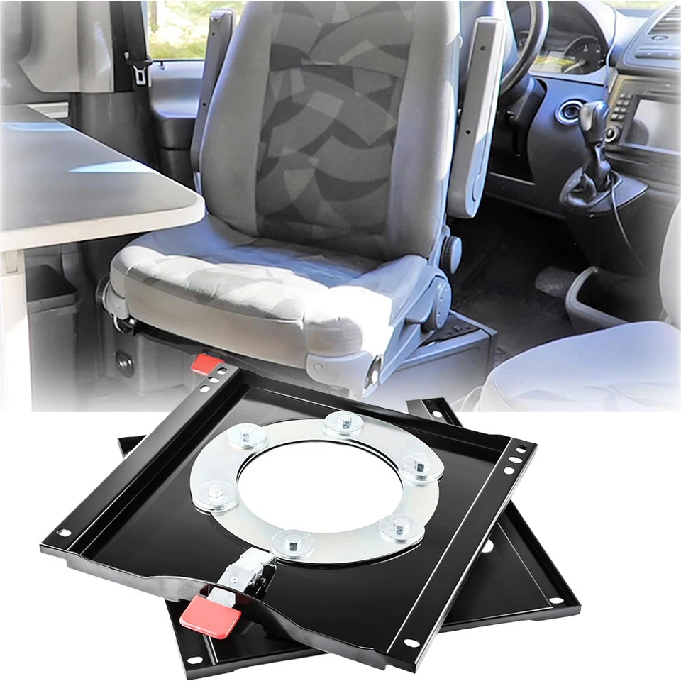 Base giratoria de asiento para autocaravana Ram Promaster 2007-2024 en adelante cámper Foto 1 de 4