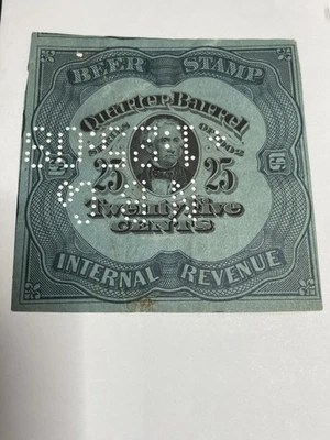 United States REA77a Beer Stamp Revenue KSPhilatelics - Image 1 of 4
