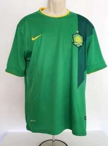 Camiseta deportiva local Nike Dri-Fit Beijing Guoan Football Club talla XXL verde 2015 - Imagen 1 de 12