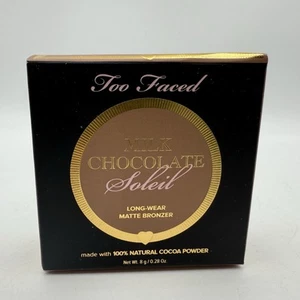 Too Faced Chocolate Soleil Bronzer Matte 0.28 Oz 100% Cocoa Powder - Picture 1 of 7