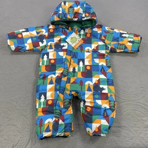 Columbia Tuta da Neve Neonato 3-6 Mesi Reversibile Omni-Shield Bunting Multicolore - Foto 1 di 9