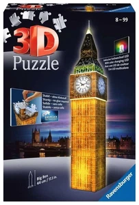 Ravensburger Ravensburger 3D Puzzle Big Ben Night Edition (216 piec... Brand New - Picture 1 of 9