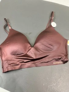 Women's brown Danskin padded bra, Size 36C, NWT - Picture 1 of 5