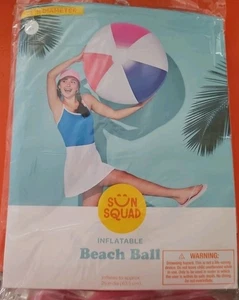 Pelota de playa inflable de 25 pulgadas de diámetro incluye parche de reparación - Imagen 1 de 2