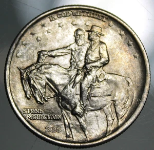 1925 Stone Mountain Commemorative Half Dollar - Very Choice Uncirculated !! - Picture 1 of 2