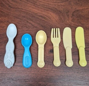 Little Tikes Super Chef Pretend Play Kitchen Replacement Knifes Fork Spoons - Picture 1 of 6