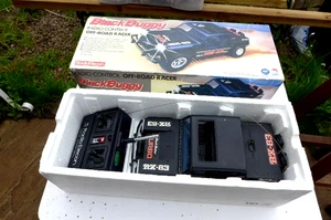 Vintage Black Buggy Radio Control Off Road Racer Shinsey Made in Japan Collector - Picture 1 of 21