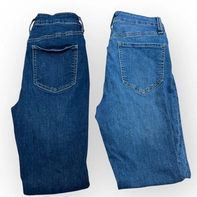 SO женщин Junior размер 7/28 джинсовой ткани узкие высоты Jegging лот из 2 светло-темный - Изображение 1 из 4