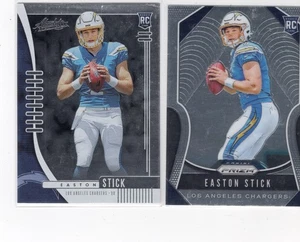Easton Stick 2019 Panini Prizm RC #307 + 2019 Panini Absolute #117 RC Lote - Imagen 1 de 2