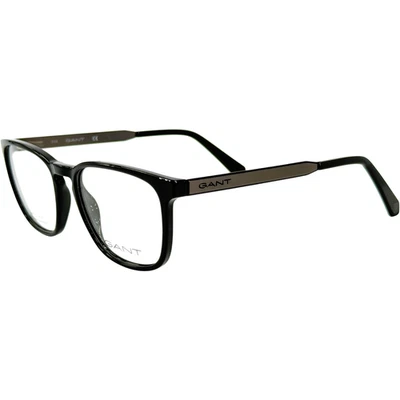 Gant GA3217 Mens Plastic Eyeglass Frame 001 Shiny Black 52-17 - Image 1 of 4